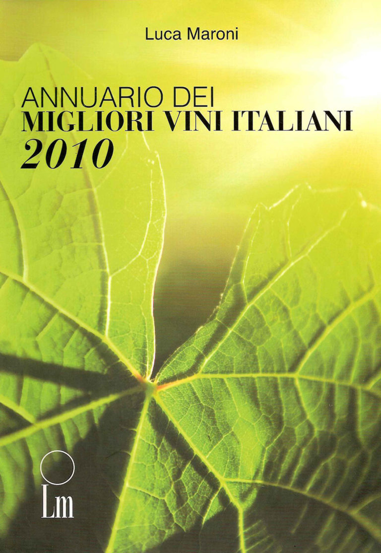 Migliori Vini Italiani 2010 - Guida Luca Maroni Copertina