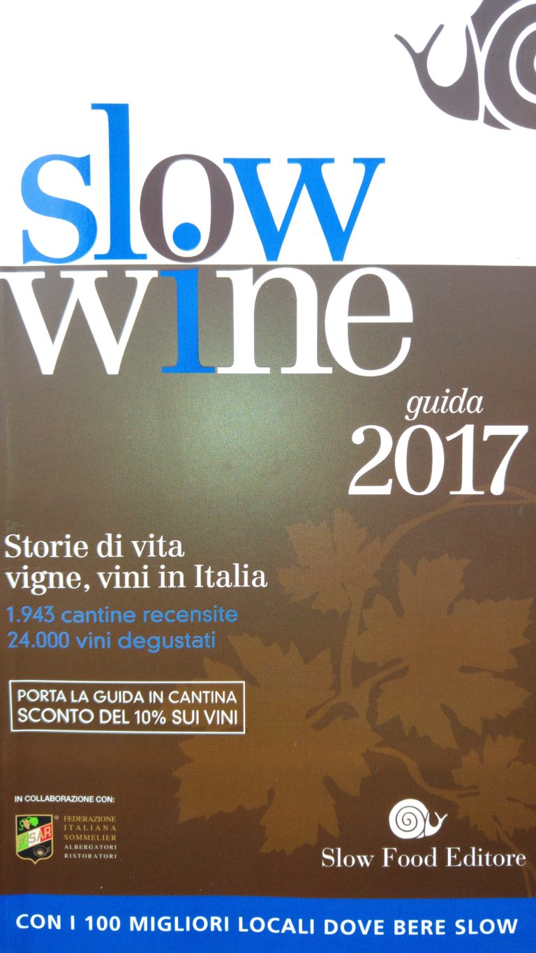 Vini in Italia 2017 - Slow Wine: Recensioni per i vini Cacciagrande - Copertina